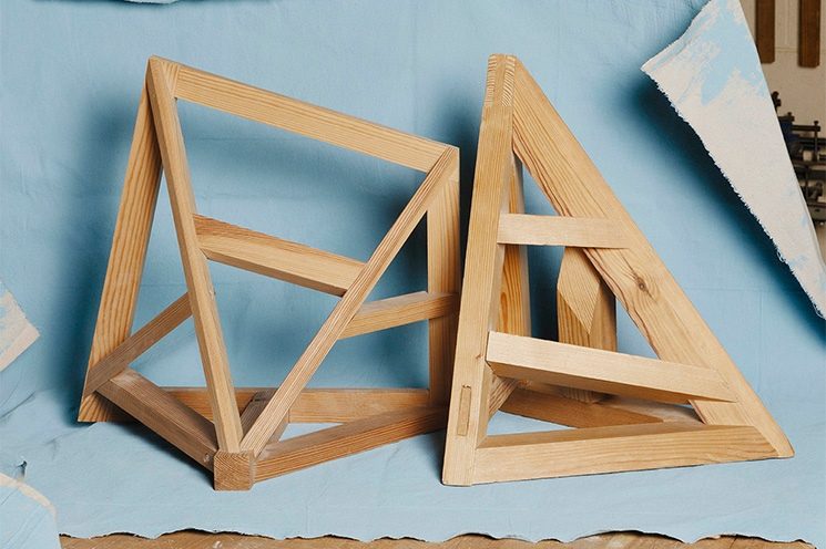 Jan McCullough, Apprentice’s Maquette (Roof), Maker Unknown, detail from Photographic C-Print, 2025. Image courtesy of the Artist.