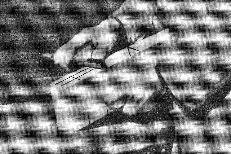 illustration from ‘Joinery (Teach Yourself Series): A Practical Guide to Woodworking’, by T. O. Howard (1951)