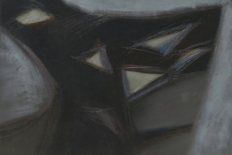 Tony O'Malley (1913-2003) Winter Hawk (Detail), 1966