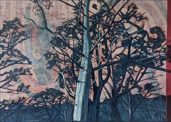 Rachel Burke Trees Adult Art Class