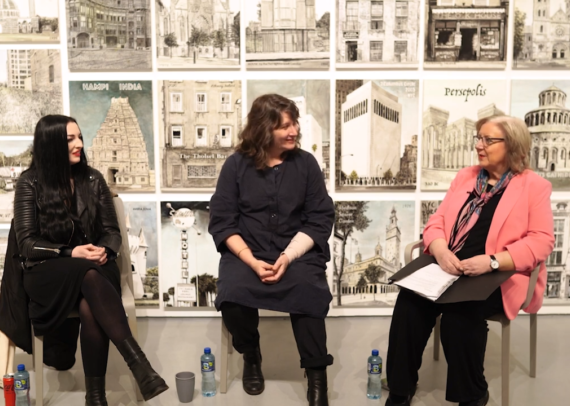 Ellen Harvey in conversation with Aideen Barry and Anna O Sullivan The Disappointed Tourist at Butler Gallery
