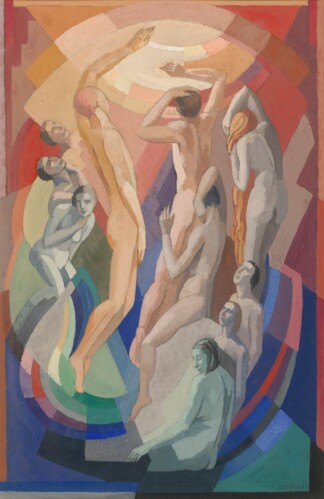 Figures by Mainie Jellett