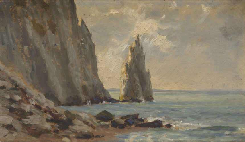 Sketch in the Isle of Wight by Robert Alan Mowbray Stevenson