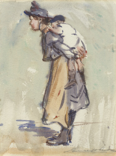 Woman and Child by Dame Laura Knight