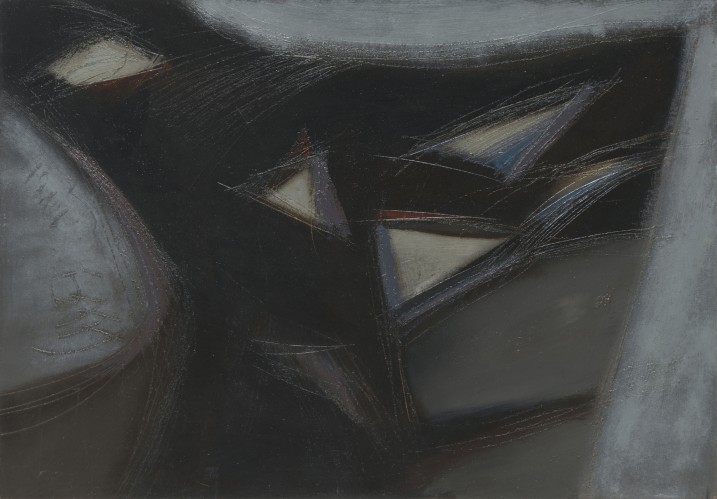 Winter Hawk by Tony O'Malley