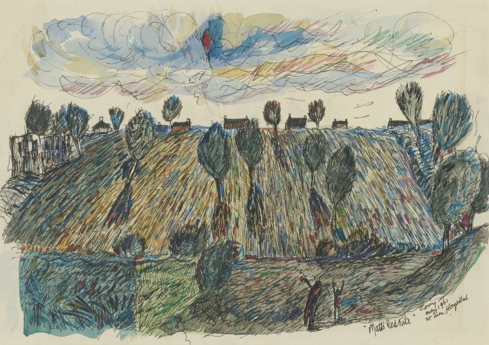 Matt’s Red Kite by Tony O'Malley