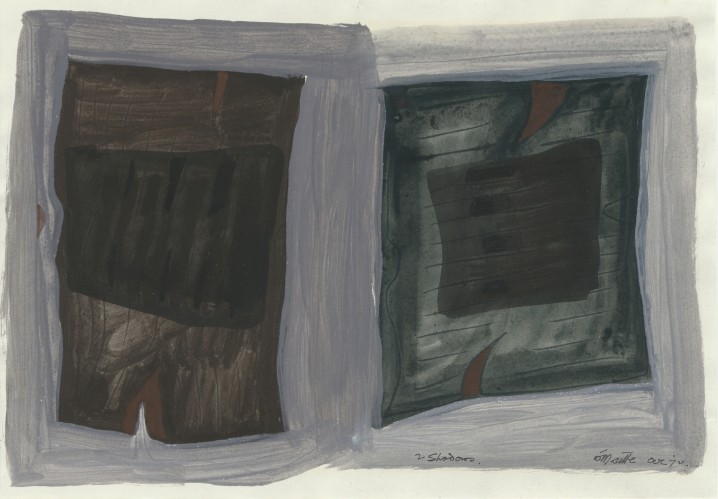 Two Shadows (St Martins) by Tony O'Malley