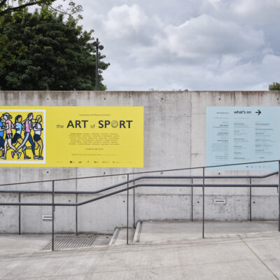 The Art of Sport Gallery Plaza, Installation View, Photo Credit: Ros Kavanagh