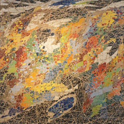 Sam Reveles: 'Mullaghcleevaugn 1', 2018, Gouache on paper, 57.2 x 152.4cm