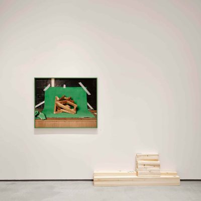 Checklist 1. Roof Exercise I, 2025 (L) & Checklist 16. Stack, 2026 (R) I Took a Hammer in My Hand, Jan McCullough, Installation View, Photo Credit: Ros Kavanagh