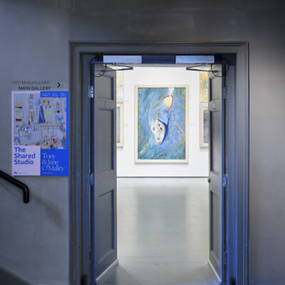 Tony & Jane O’Malley: The Shared Studio, Entryway View, Photo Credit: Ros Kavanagh