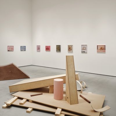 Checklist 15. Plateau, 2026 (Various Works from the series Off Cut), I Took a Hammer in My Hand, Jan McCullough, Installation View, Photo Credit: Ros Kavanagh