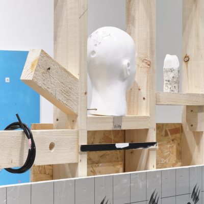 Checklist 11. Corner Piece, 2025 (Detail), For Smart Living, Brian Harte, Installation View, Photo Credit: Ros Kavanagh