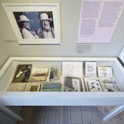 Tony & Jane O’Malley: The Shared Studio, Tony & Jane's Visual Diaries, Installation View, Photo Credit: Ros Kavanagh