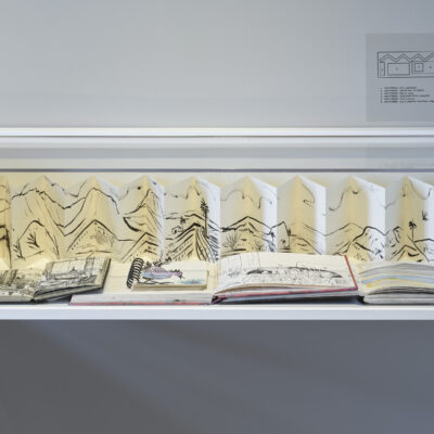 Tony & Jane O’Malley: The Shared Studio, Jane's Visual Diaries, Installation View, Photo Credit: Ros Kavanagh