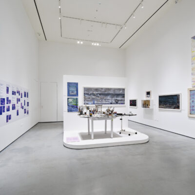 Tony & Jane O’Malley: The Shared Studio, Jane's Studio Area, Installation View, Photo Credit: Ros Kavanagh