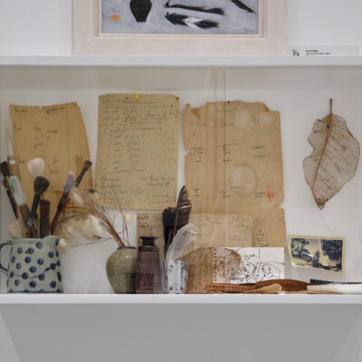 Tony & Jane O’Malley: The Shared Studio, Jane's Memento Box, Installation View, Photo Credit: Ros Kavanagh