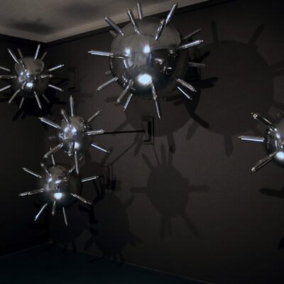Aideen Barry, 'Mine Field', Aluminium, Brass, Steel, Dimensions Variable, 2009