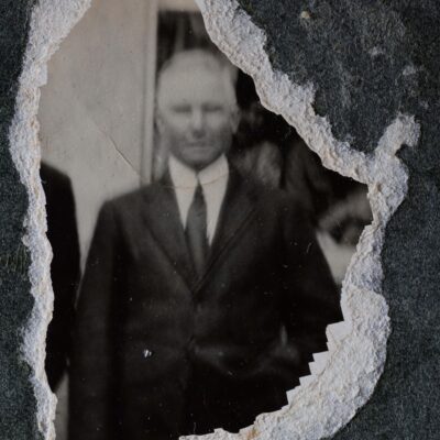 Checklist 33. Torn Photo 2, 2025, David Stephenson, Meantime, David Stephenson