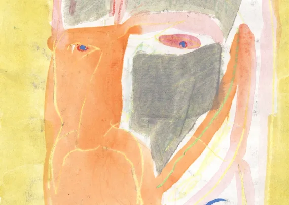 TOM00715 Tony O Malley Self Portrait P1 12 78 Bahamas