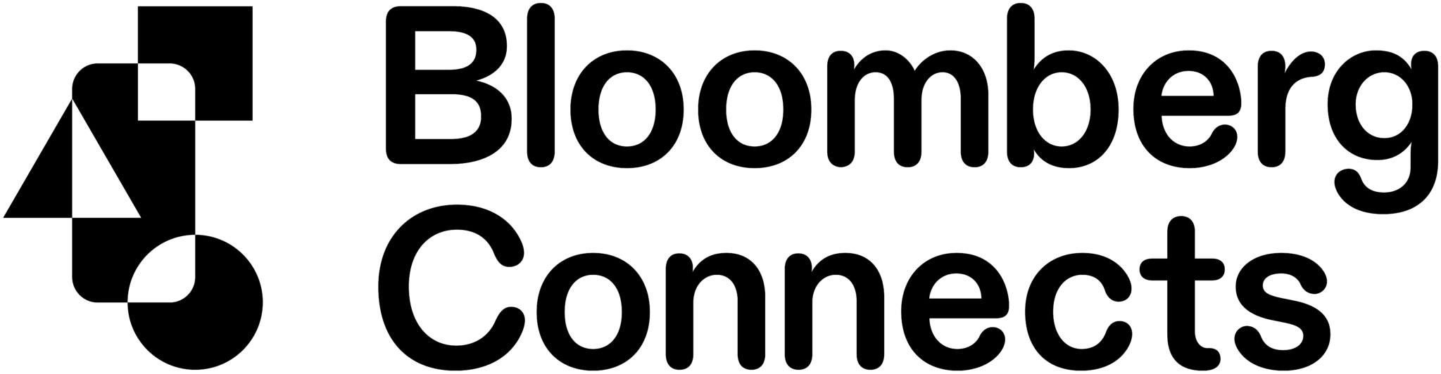 Bloomberg Connects Primary Lockup Black